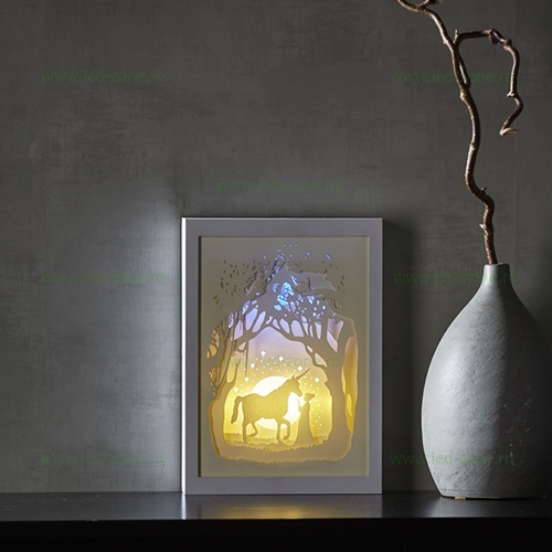 Decoratiune LED Tablou Baterii sau Transformator LZ700-77