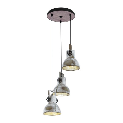 Lustra 3 Socluri Vintage E27 BARNSTAPLE 3
