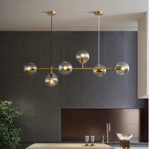 Lustra 6 Socluri E14 DF557-6