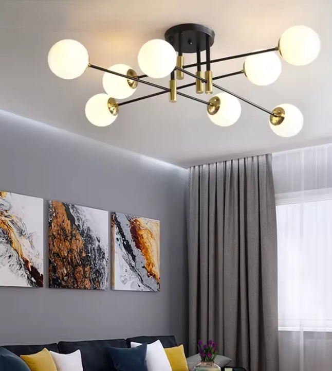 Lustra 8 Socluri E27 LZ6065-8