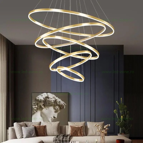 Lustra LED 338W Dimabila 3 Functii cu Telecomanda LZ5205-5