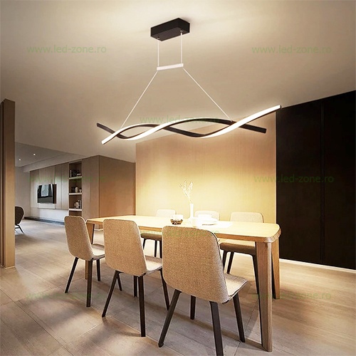 Lustra LED 60W Dimabila 3 Functii cu Telecomanda SE-P1072/LT103
