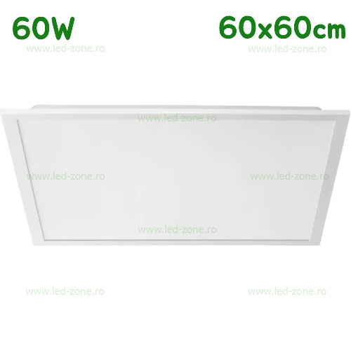 Panou LED 60W 60x60cm Incastrabil Alb Backlight