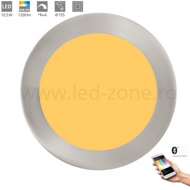 Spot LED 15W Slim Argintiu RGB + White Premium