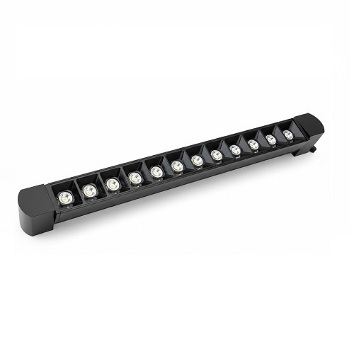 Spot LED Magazin Sina 8W Negru Reglabil