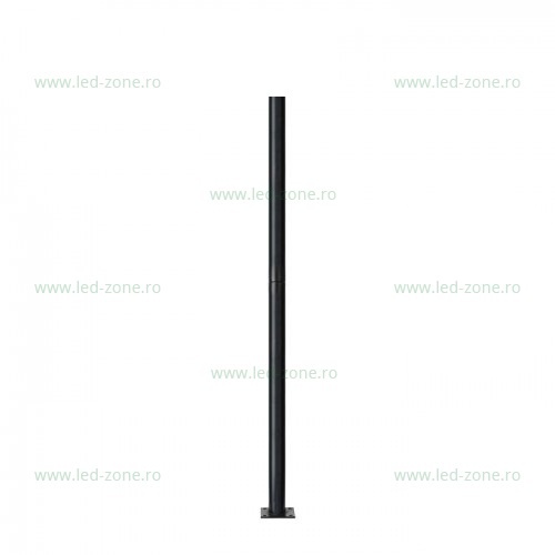 Stalp Stradal Decorativ 3 Metri Negru LZ2324