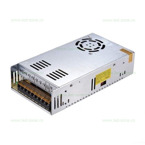 Sursa Alimentare Banda LED 5V 400W 80A Carcasa Metal cu Ventilator