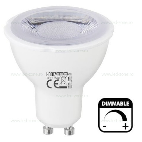 Bec Spot LED GU10 10W Clar 220V Dimabil VISION