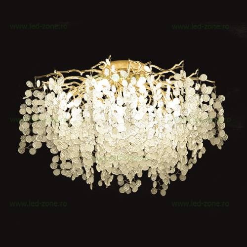 Candelabru 10 Socluri G9 Cristal AUSTIN