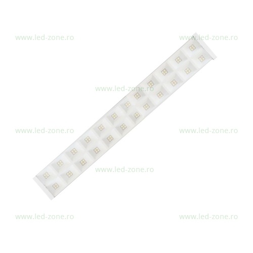 Corp Iluminat LED 50W 60cm Clar Aluminiu