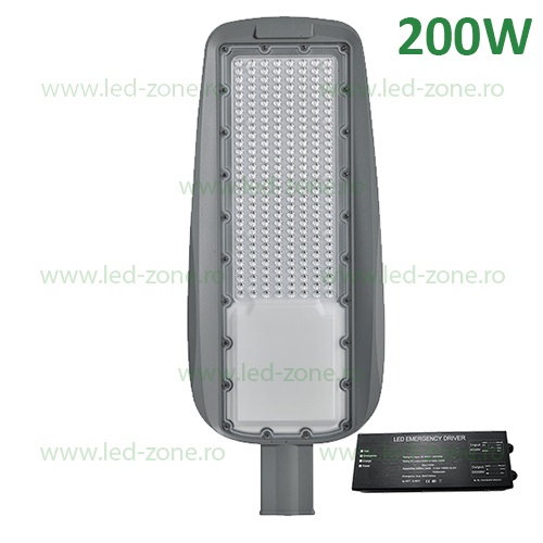 Lampa LED 200W Iluminat Stradal PRAGUE Emergenta