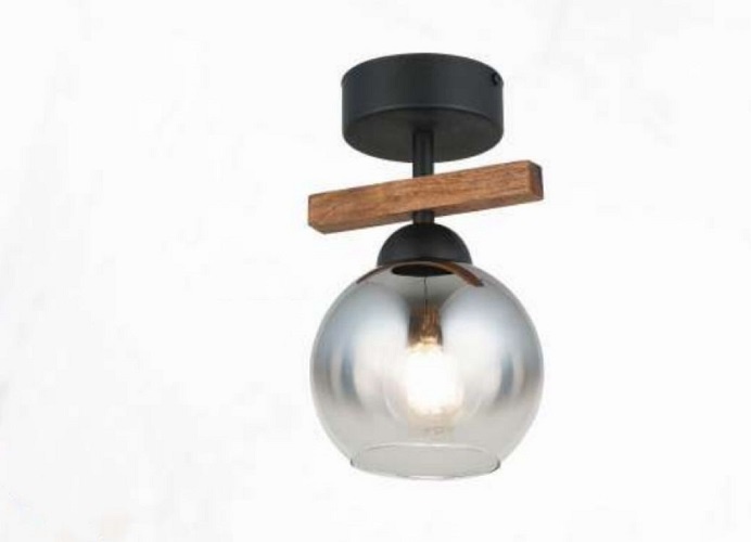 Lustra 1 Soclu E27 Lemn LZ3332-1