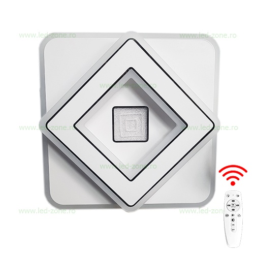Lustra LED 100W 3 Functii Dimabila cu Telecomanda LZ8002