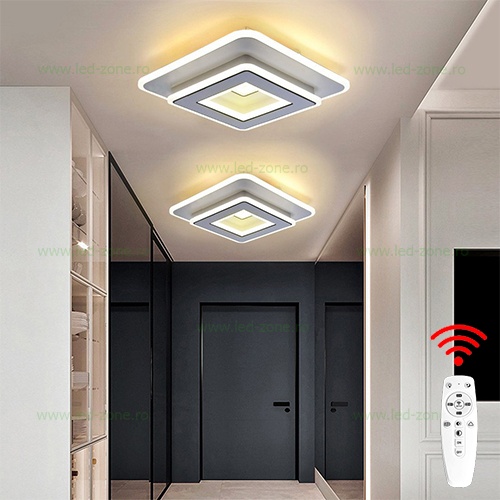 Lustra LED 100W 3 Functii Dimabila cu Telecomanda LZ8004