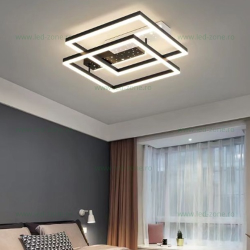 Lustra LED 118W 3 Functii Dimabila cu Telecomanda LZC9030S