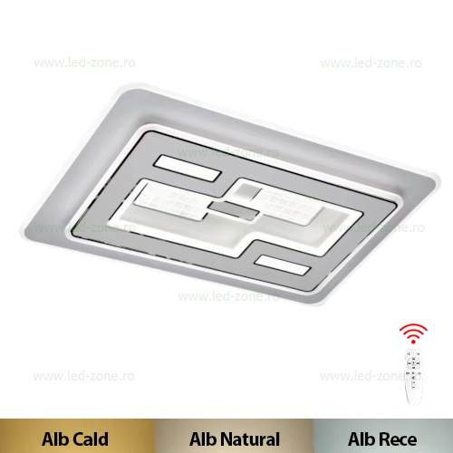 Lustra LED 180W 3 Functii Dimabila cu Telecomanda LZ9021