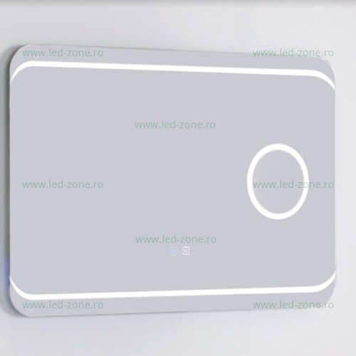 Oglinda Baie LED 90x60cm Touch Dezaburire LZJ41