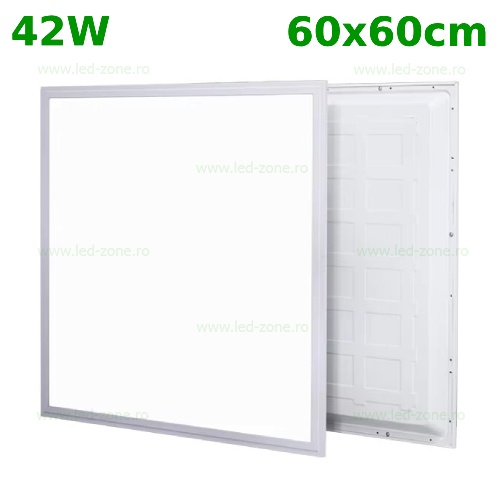 Panou LED 42W 60x60cm Incastrabil Alb Backlight