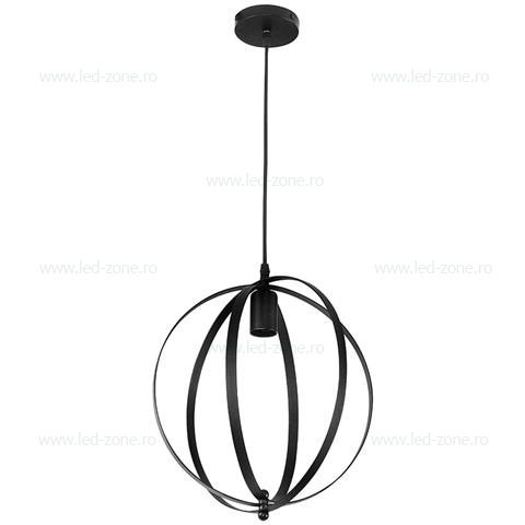 Pendul Soclu E27 Vintage Negru LZ010N