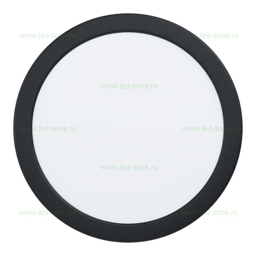 Spot LED 16W Rotund Negru FUEVA