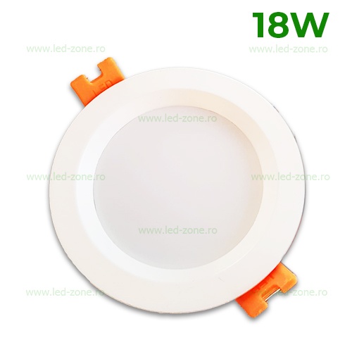 Spot LED 18W Rotund Alb CTD
