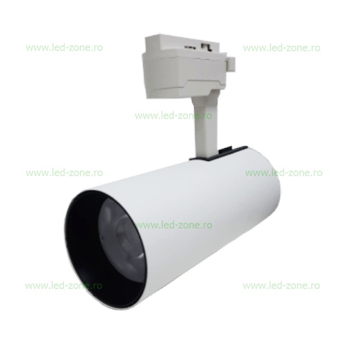 Spot LED Magazin Sina 40W COB Alb Cilindric