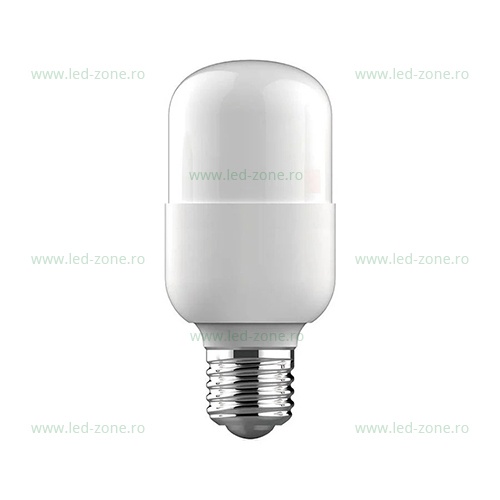 Bec LED E27 50W Dispersor Mat Plastic T130