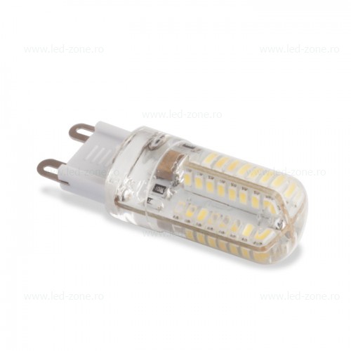 Bec LED G9 3W Corn Silicon