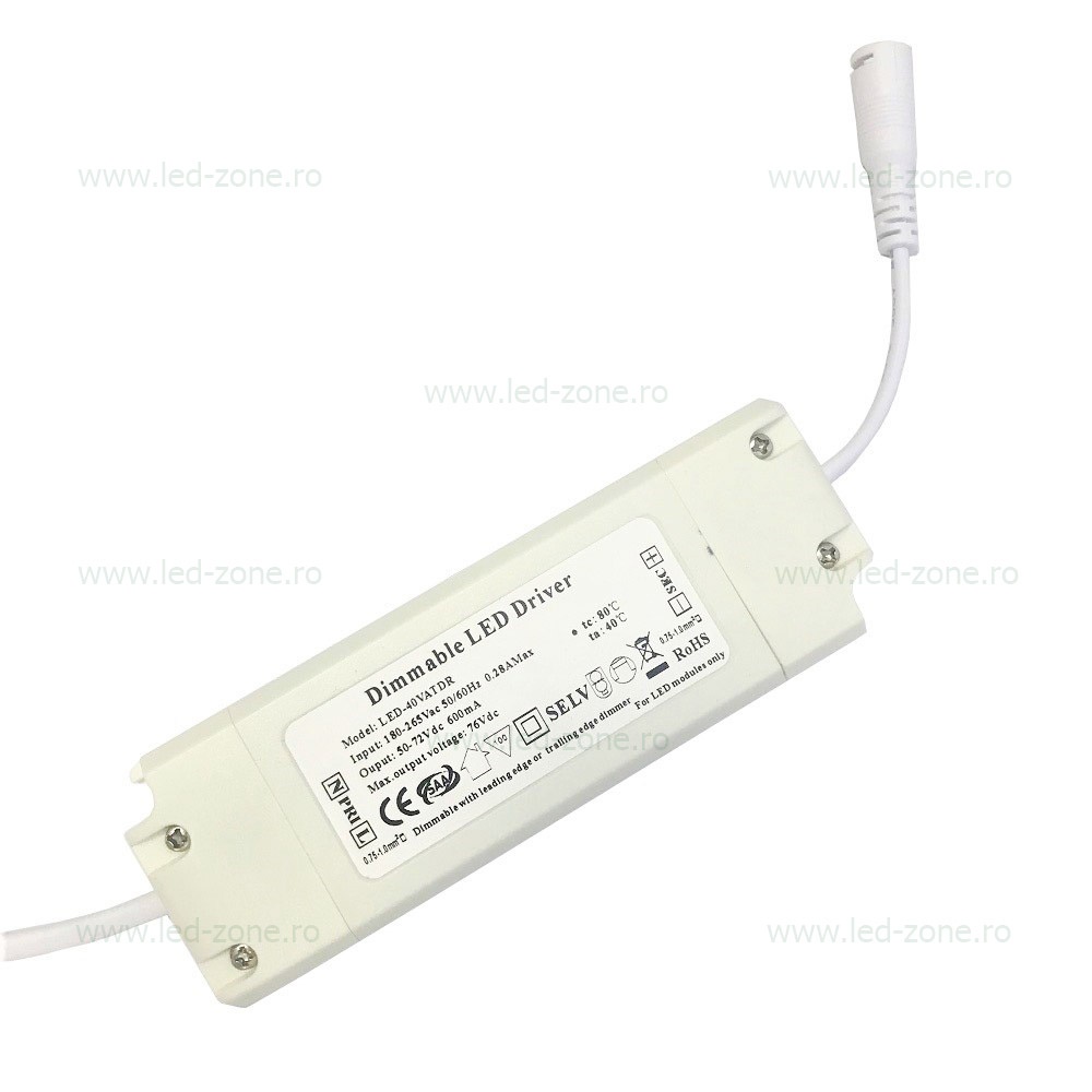 Driver Dimabil Panou LED 36W-48W
