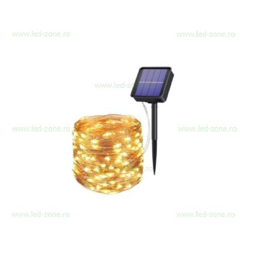 Instalatie Solara RGB 100 LED-uri 13M