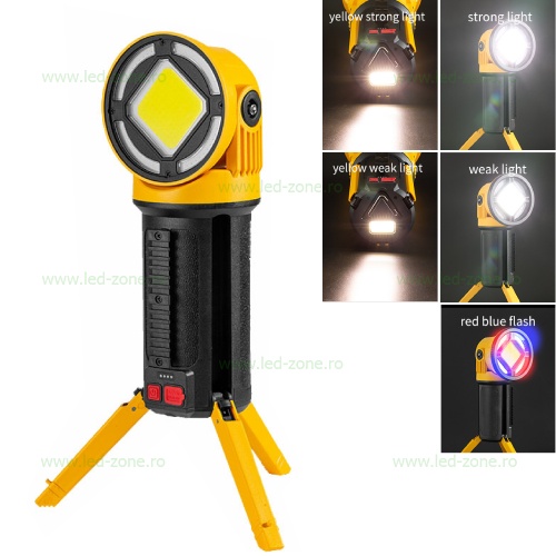 Lanterna LED de Mana si Trepied