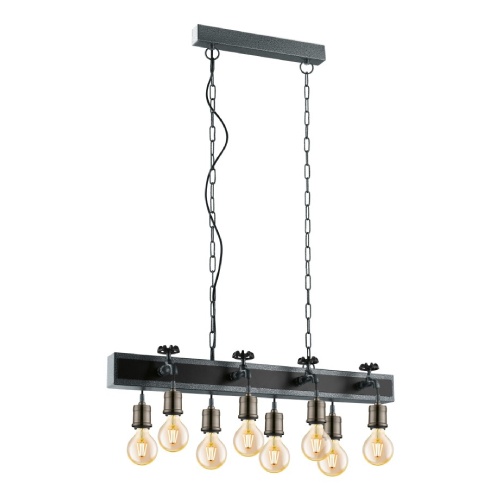 Lustra 8 Socluri Vintage E27 GOLDCLIFF