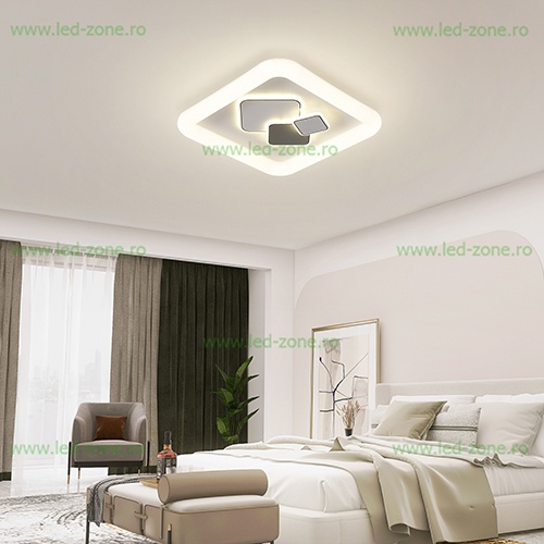 Lustra LED 152W 3 Functii Dimabila cu Telecomanda LZ6138-500F