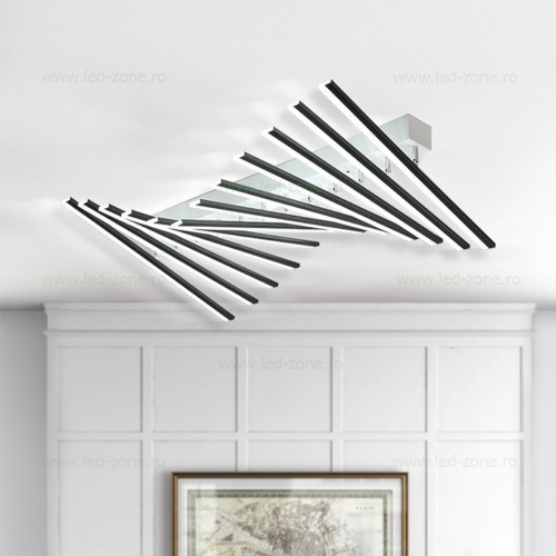 Lustra LED 228W 3 Functii Dimabila cu Telecomanda LZG4061-12