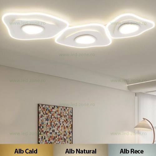 Lustra LED 294W 3 Functii Dimabila cu Telecomanda LZG3835-3A