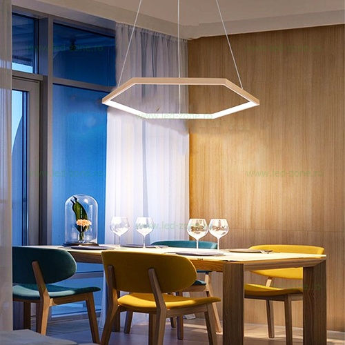 Lustra LED 36W Alb Natural 1 Segment