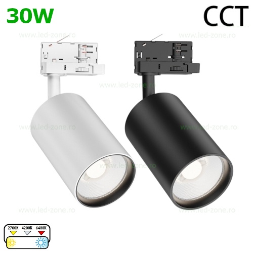 Spot LED Magazin 30W 4 Contacte CCT