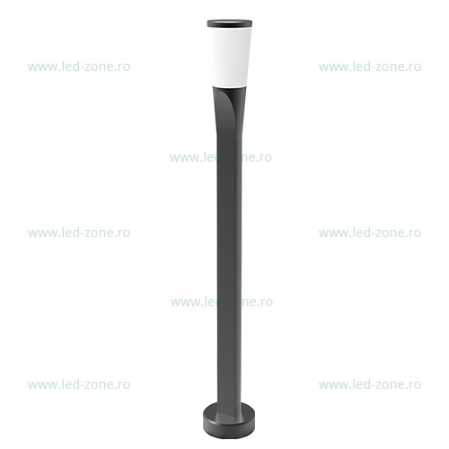 Stalp 10W Exterior E27 Negru