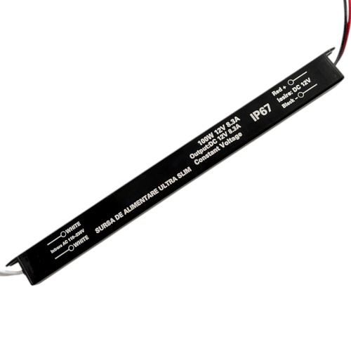 Sursa Alimentare Banda LED 12V 100W IP67 Waterproof Bagheta