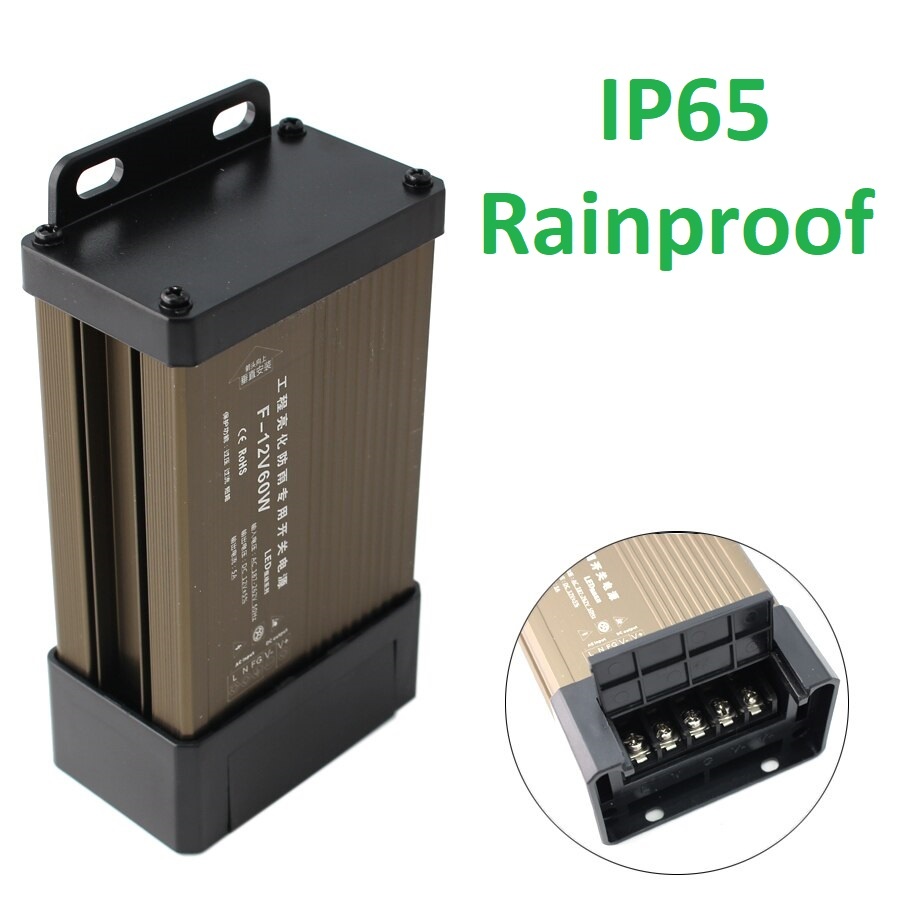 Sursa Alimentare Banda LED 12V 60W Carcasa Metal IP65