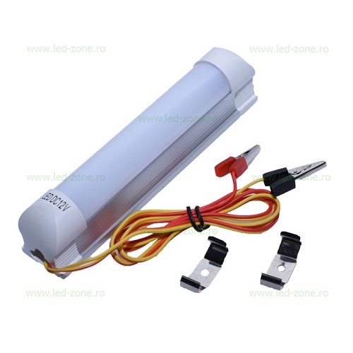 Tub LED T8 4W 16cm Mat Suport Inclus 12V Clesti