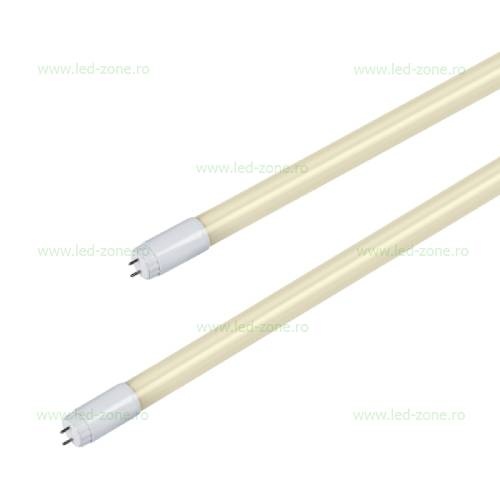 Tub LED T8 Mat 9W 60cm pentru Patiserie Alimentare la un Capat