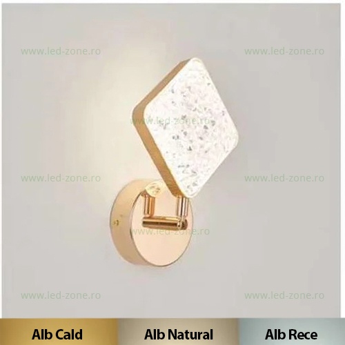 Aplica LED 16W 3 Functii LZJ89-1