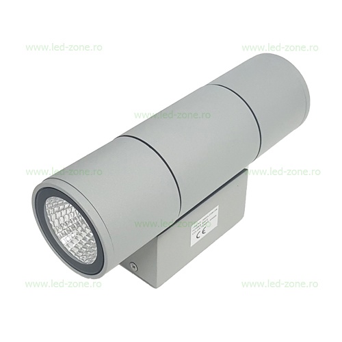 Aplica LED 2x6W Exterior Bidirectionala