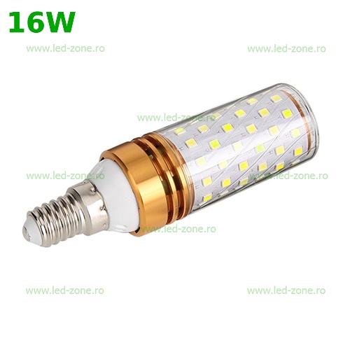 Bec LED E14 16W Corn 360 Grade