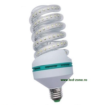 Bec LED E27 24W Spirala