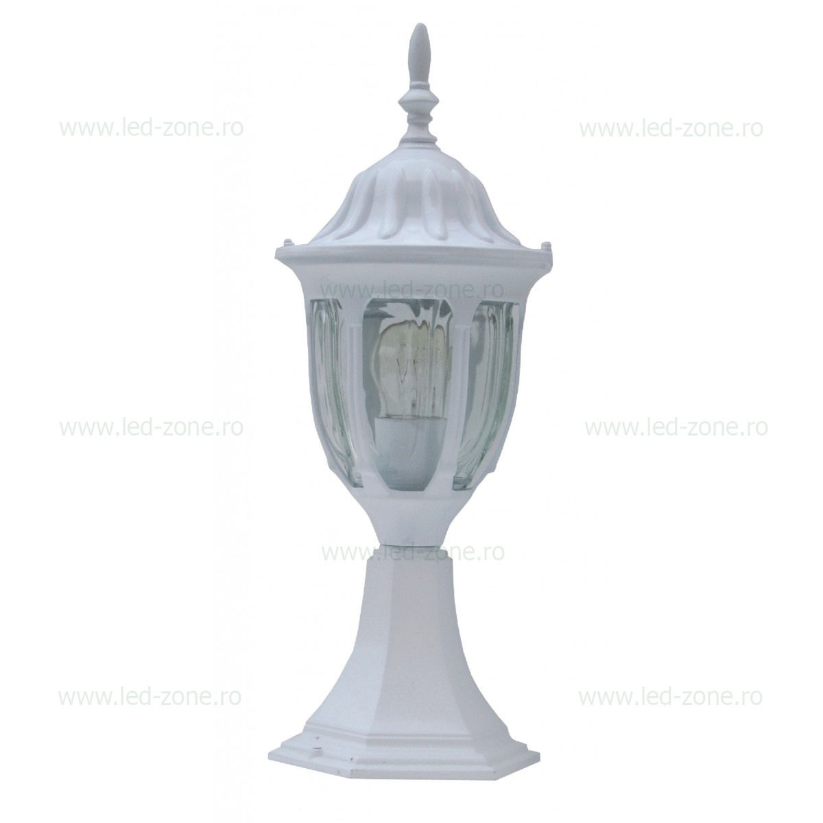 Felinar Iluminat Exterior Aplicat Alb LZ3260