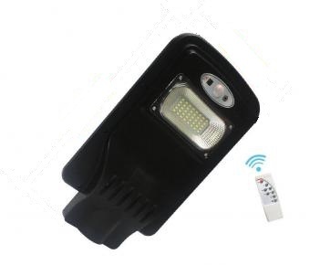 Lampa LED Iluminat Stradal 20W Solara cu Senzor Miscare si Telecomanda