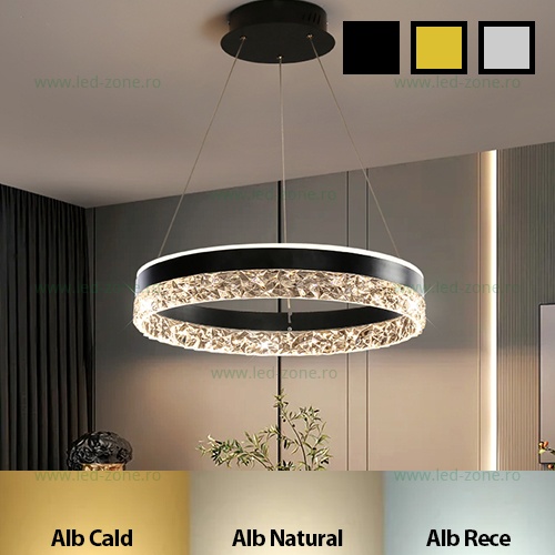 Lustra LED 116W 3 Functii Dimabila cu Telecomanda LZ2245
