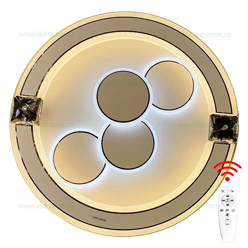 Lustra LED 130W 3 Functii Dimabila cu Telecomanda LZY3008-5